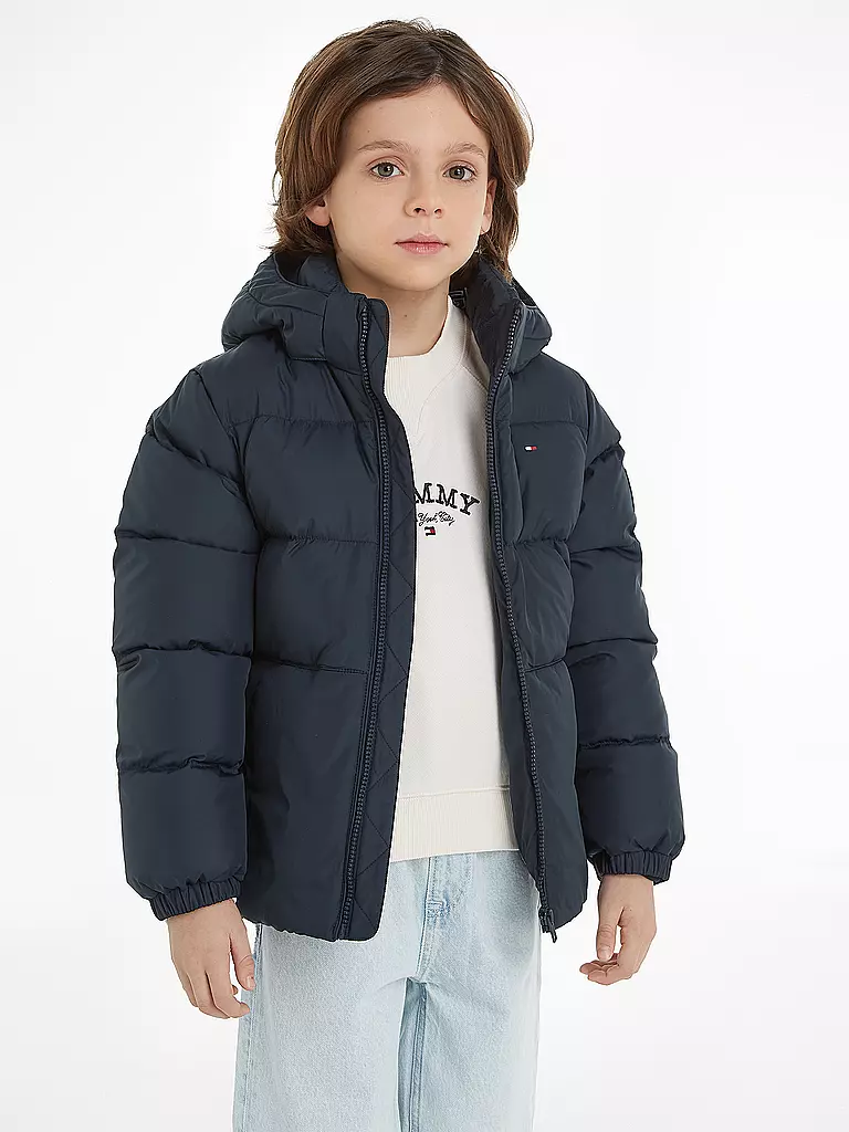 TOMMY HILFIGER | Jungen Steppjacke | Azul oscuro