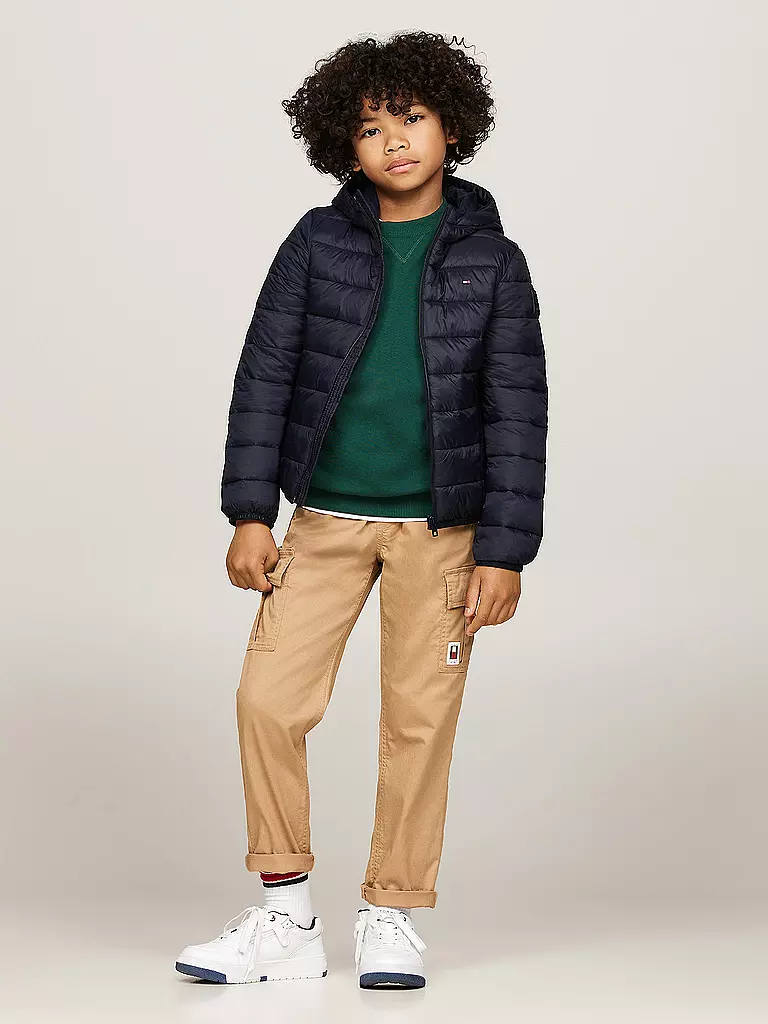 TOMMY HILFIGER | Jungen Steppjacke | Azul oscuro