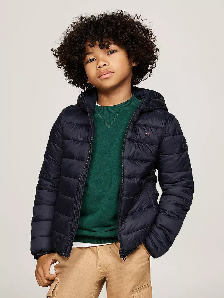 TOMMY HILFIGER | Jungen Steppjacke | Azul oscuro
