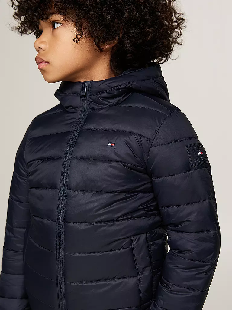 TOMMY HILFIGER | Jungen Steppjacke | Azul oscuro