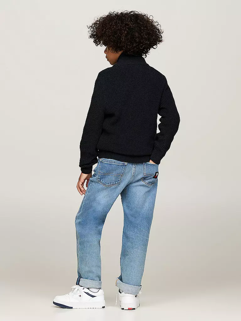 TOMMY HILFIGER | Jungen Strickjacke | Azul oscuro