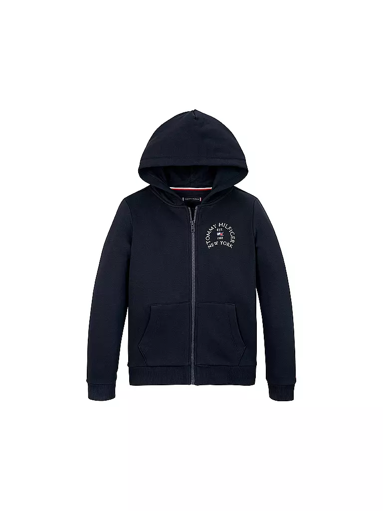 TOMMY HILFIGER | Jungen Sweatjacke | Azul oscuro