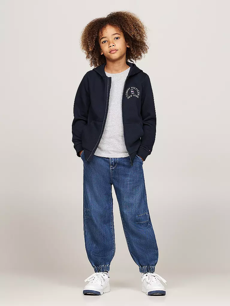TOMMY HILFIGER | Jungen Sweatjacke | Azul oscuro