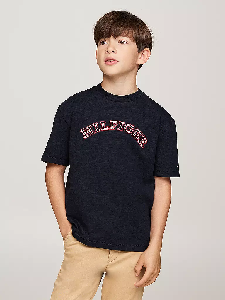 TOMMY HILFIGER | Jungen T-Shirt | Azul oscuro