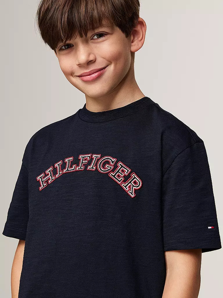 TOMMY HILFIGER | Jungen T-Shirt | Azul oscuro
