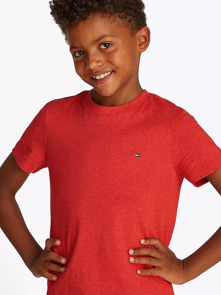 TOMMY HILFIGER | Jungen T-Shirt | Rojo
