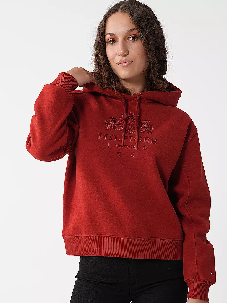 TOMMY HILFIGER | Kapuzenpullover - Hoodie | Rojo
