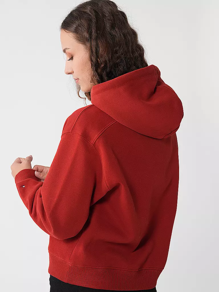TOMMY HILFIGER | Kapuzenpullover - Hoodie | Rojo