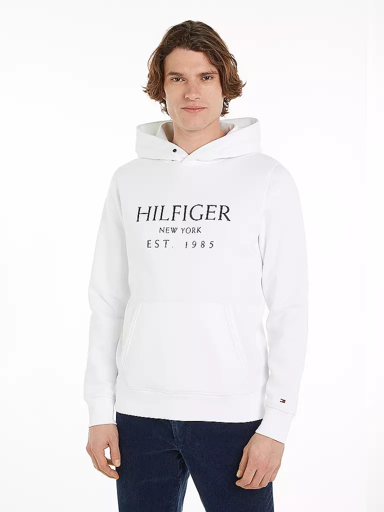 TOMMY HILFIGER | Kapuzensweater - Hoodie | Blanco