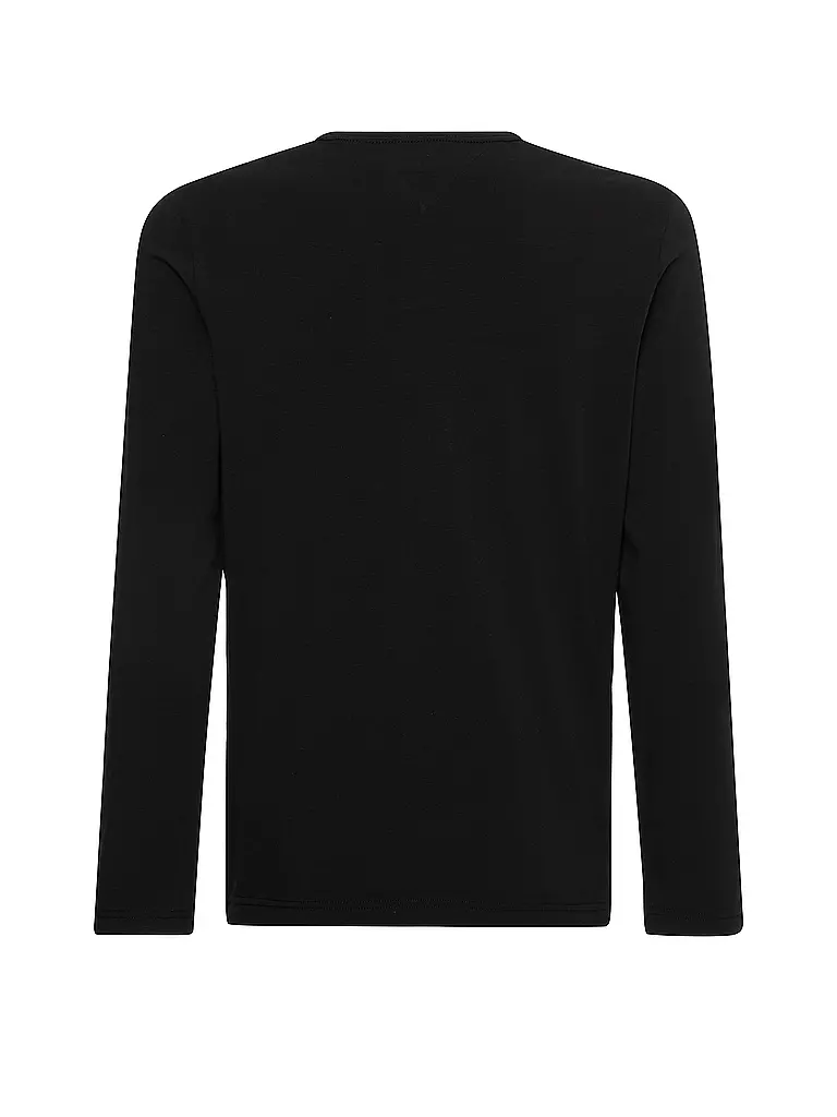 TOMMY HILFIGER | Langarmshirt Slim Fit | Negro