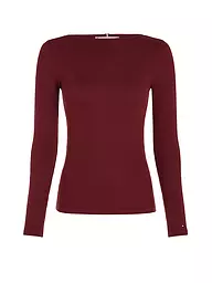 TOMMY HILFIGER | Langarmshirt | Rojo oscuro
