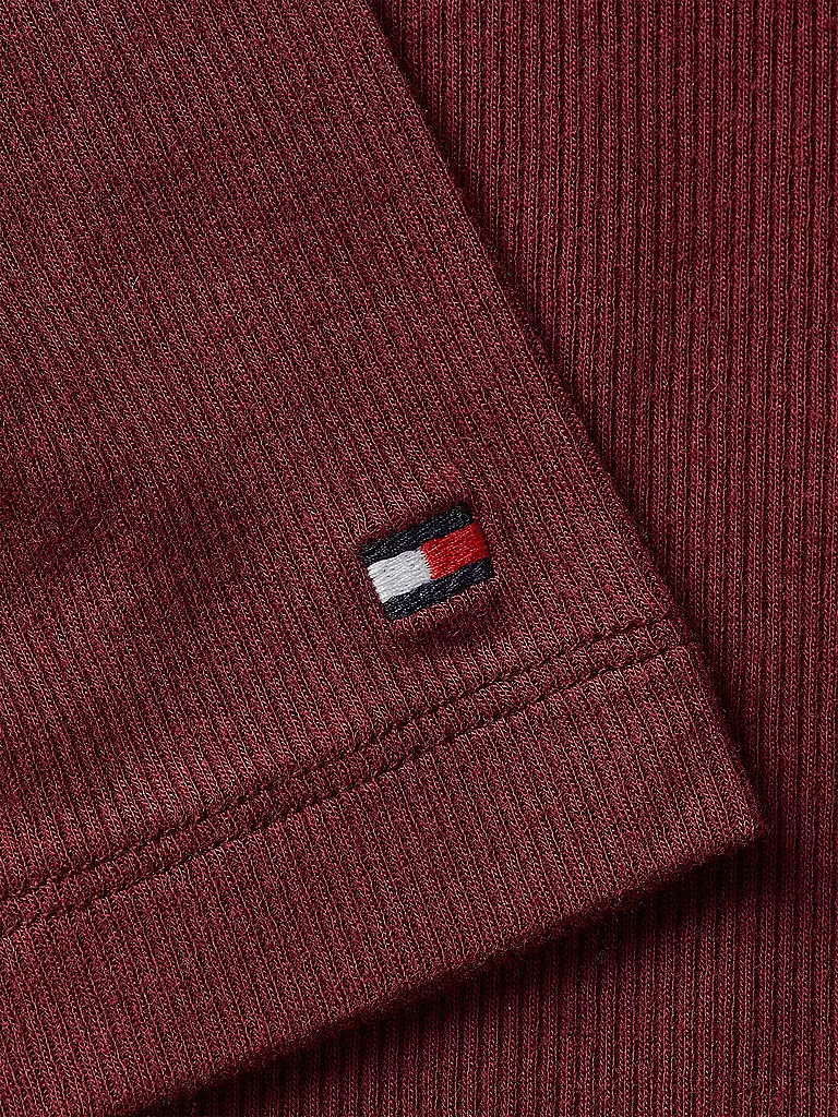 TOMMY HILFIGER | Langarmshirt | Rojo oscuro