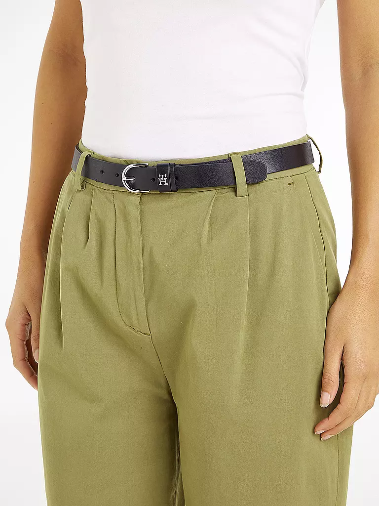 TOMMY HILFIGER | Ledergürtel | Negro