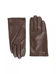 TOMMY HILFIGER | Lederhandschuhe | Marrón