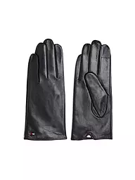 TOMMY HILFIGER | Guantes de cuero | Negro