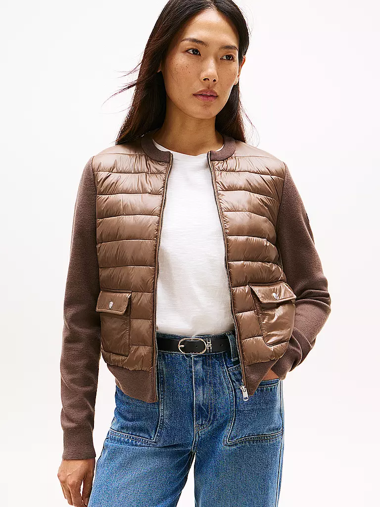 TOMMY HILFIGER | Leichtsteppjacke | Marrón
