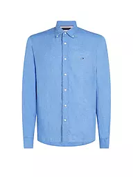 TOMMY HILFIGER | Leinenhemd | Azul claro