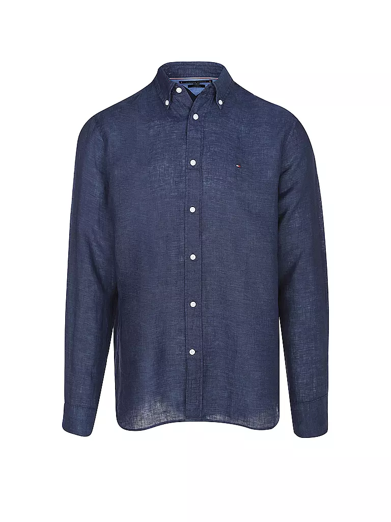 TOMMY HILFIGER | Leinenhemd | Azul