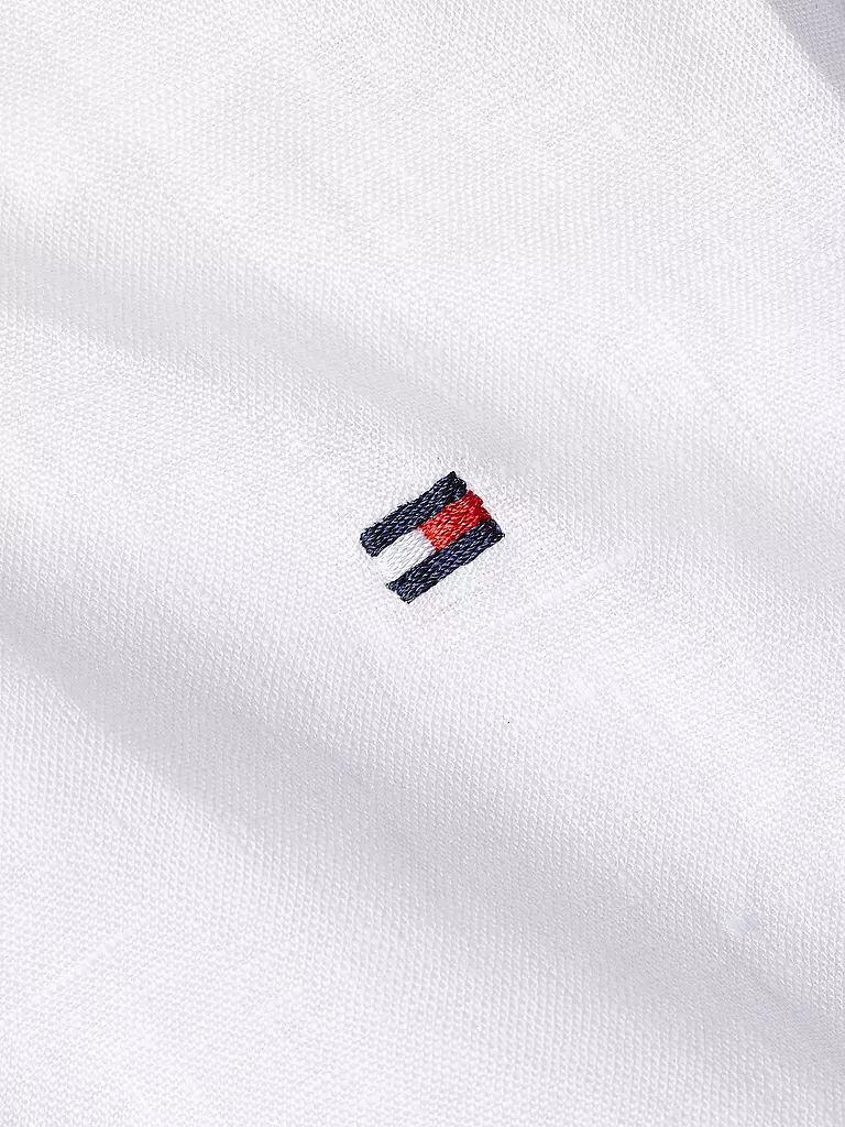 TOMMY HILFIGER | Leinenhemd | Blanco