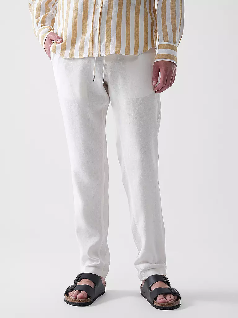 TOMMY HILFIGER | Leinenhose SORONA | Crema