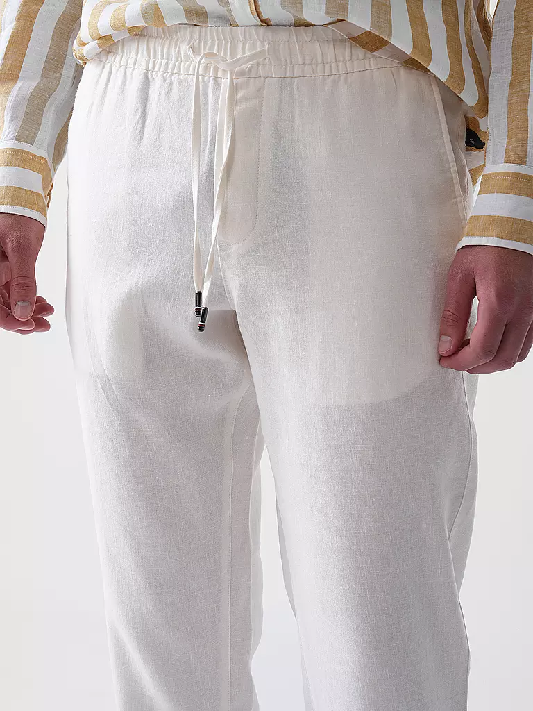 TOMMY HILFIGER | Leinenhose SORONA | Crema