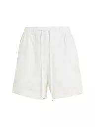 TOMMY HILFIGER | Leinenshorts | Blanco