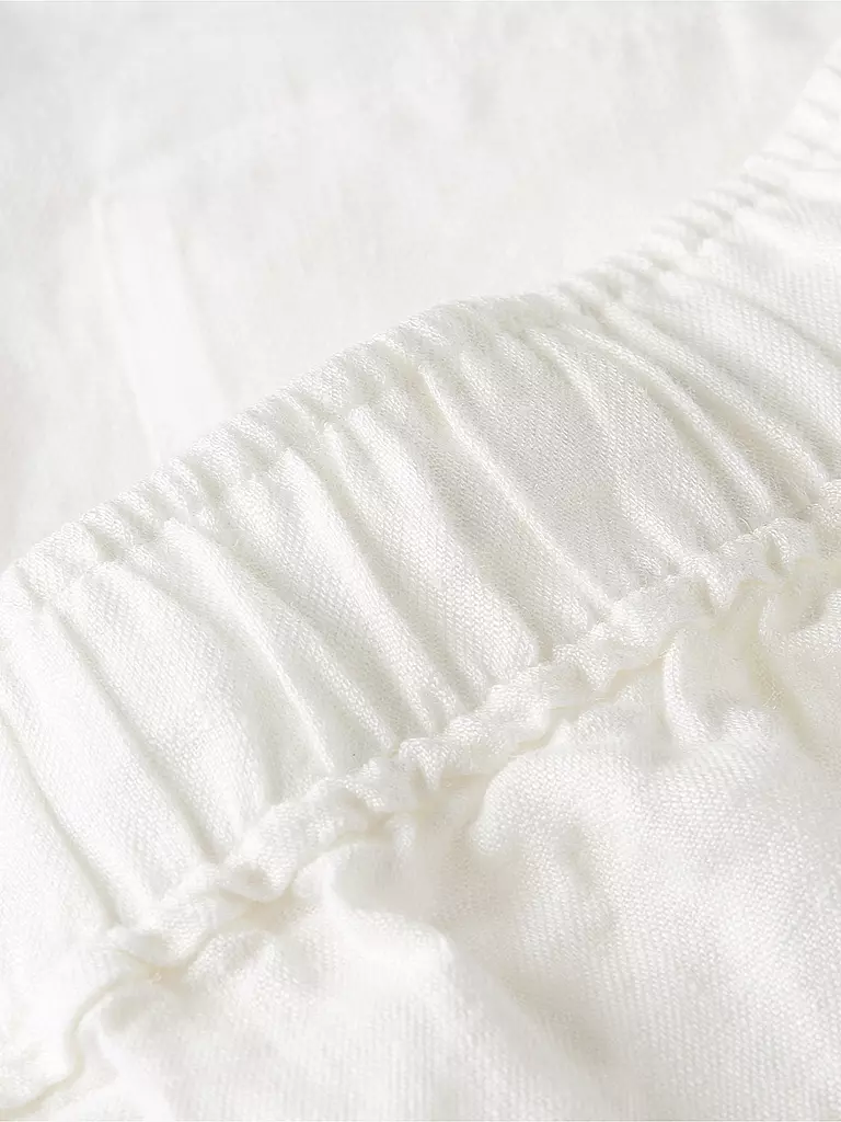 TOMMY HILFIGER | Leinenshorts | Blanco