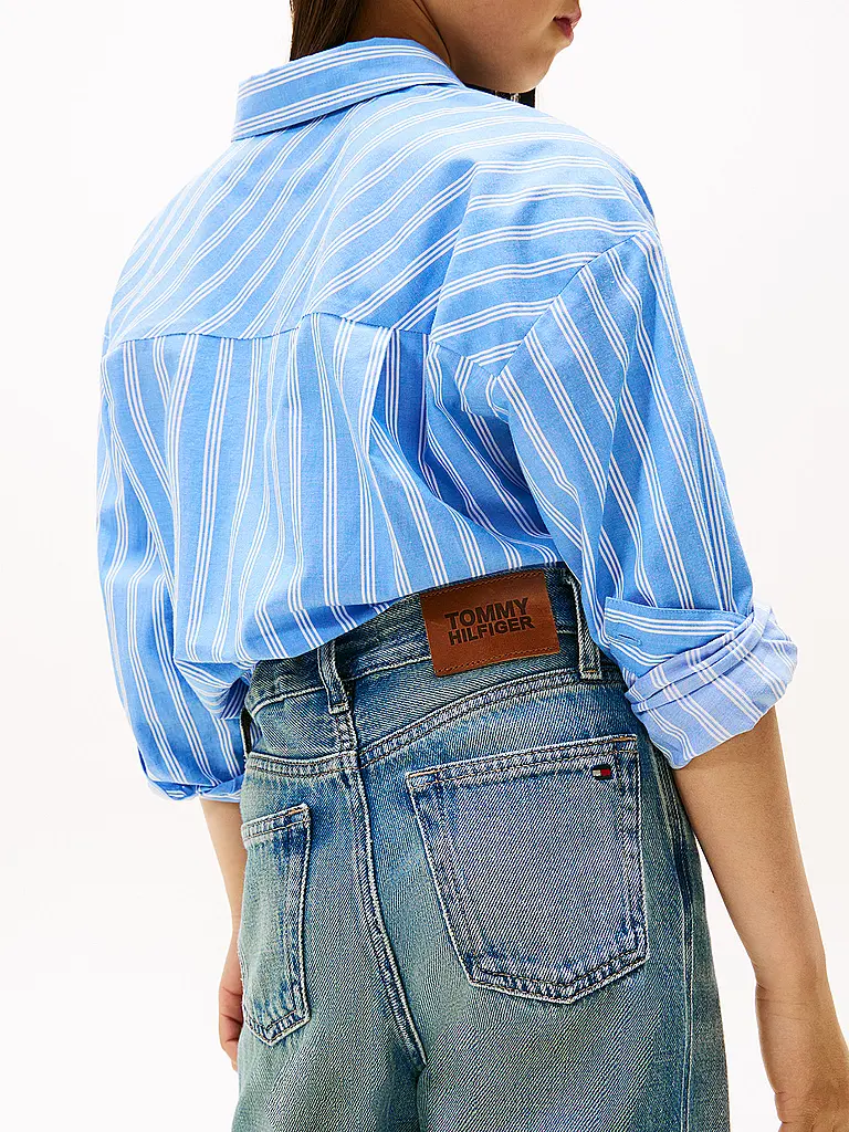 TOMMY HILFIGER | Mädchen Jeans Wide Fit  | Azul