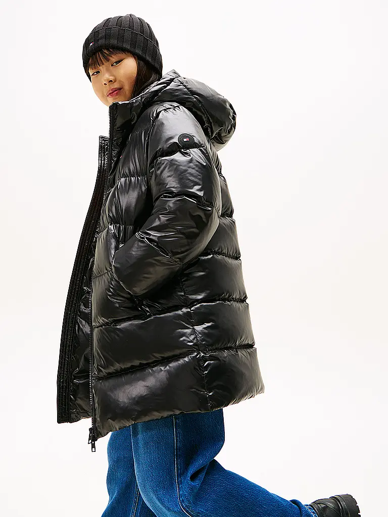TOMMY HILFIGER | Mädchen Mantel  | Negro