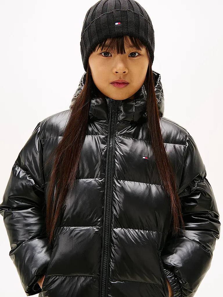 TOMMY HILFIGER | Mädchen Mantel  | Negro