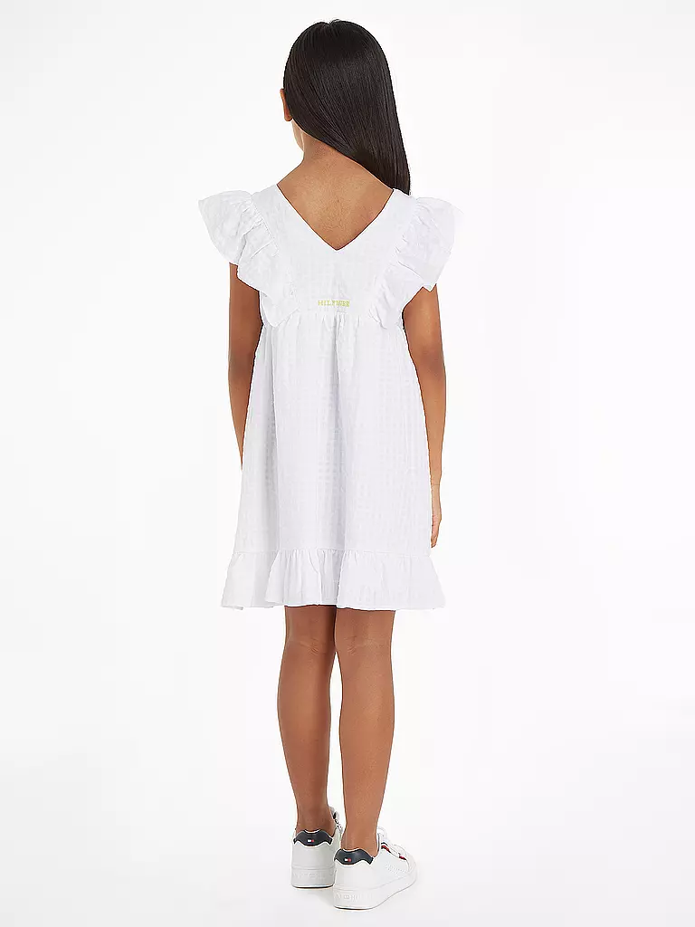 TOMMY HILFIGER | Mädchen Minikleid | Blanco