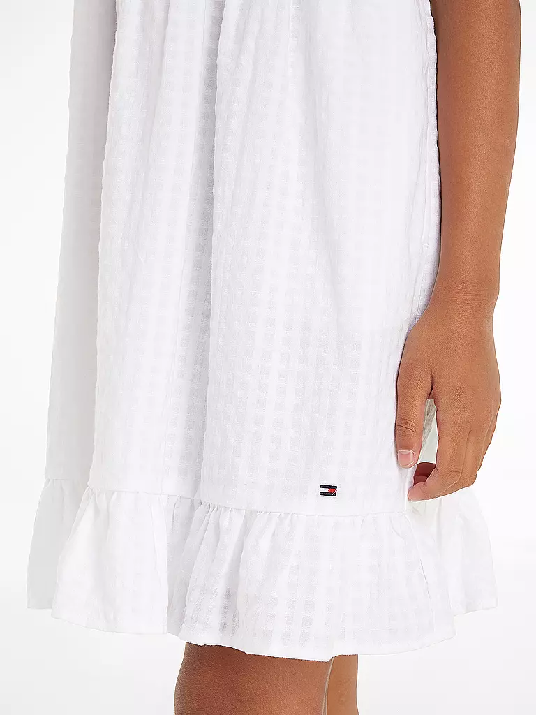 TOMMY HILFIGER | Mädchen Minikleid | Blanco