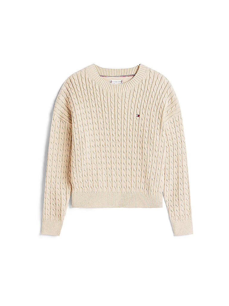 TOMMY HILFIGER | Mädchen Pullover | Beige