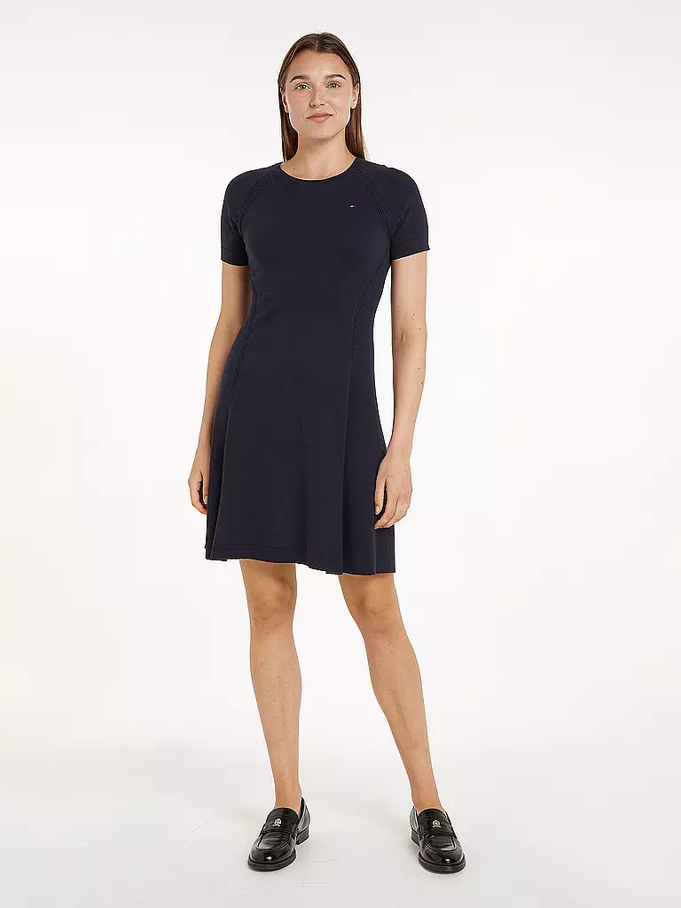 TOMMY HILFIGER | Midikleid | Azul oscuro