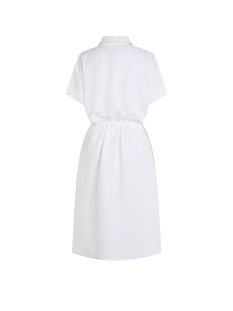 TOMMY HILFIGER | Midikleid | Blanco