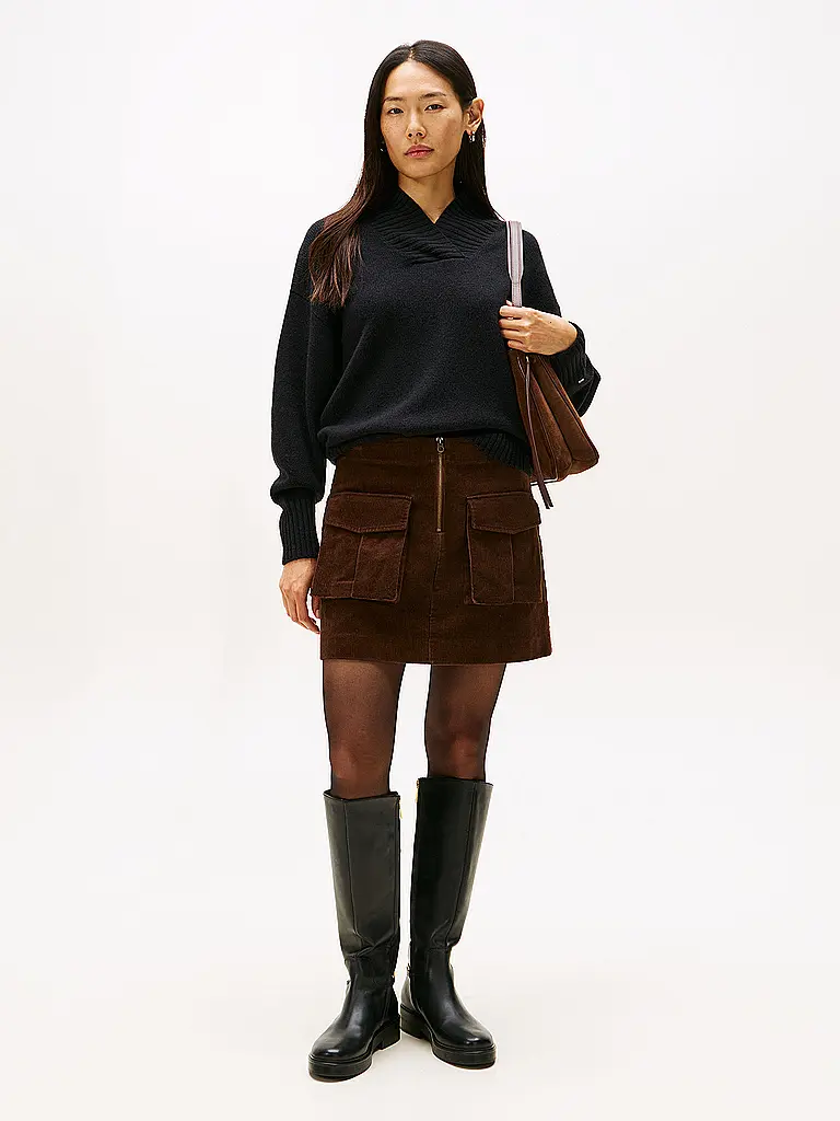 TOMMY HILFIGER | Minifalda | Marrón