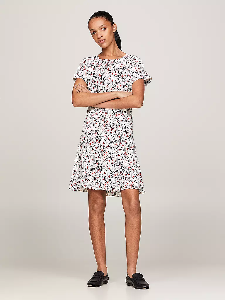 TOMMY HILFIGER | Minikleid | Blanco