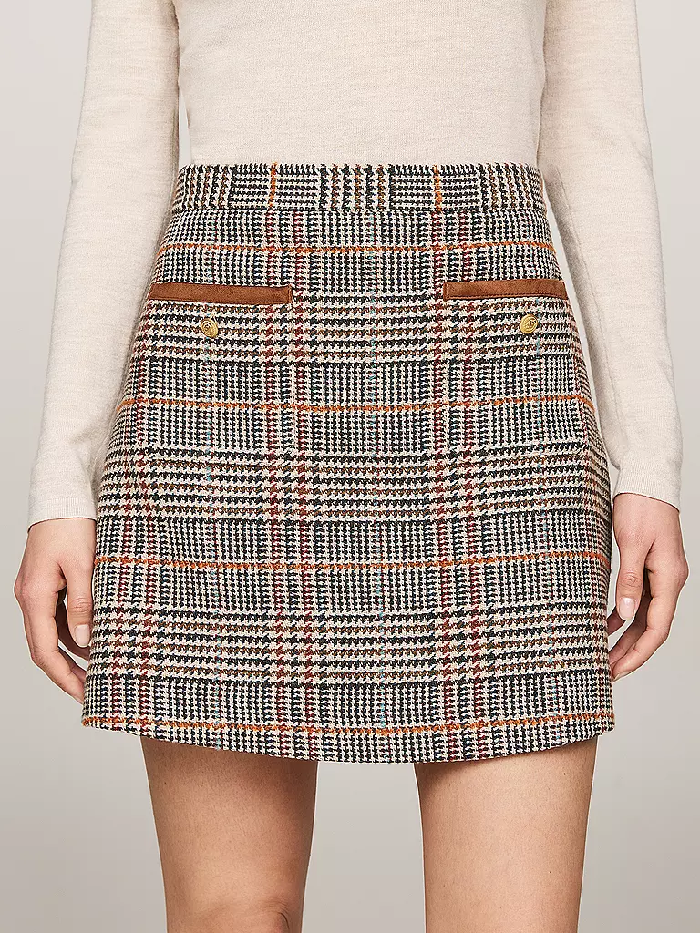 TOMMY HILFIGER | Minirock  | Marrón
