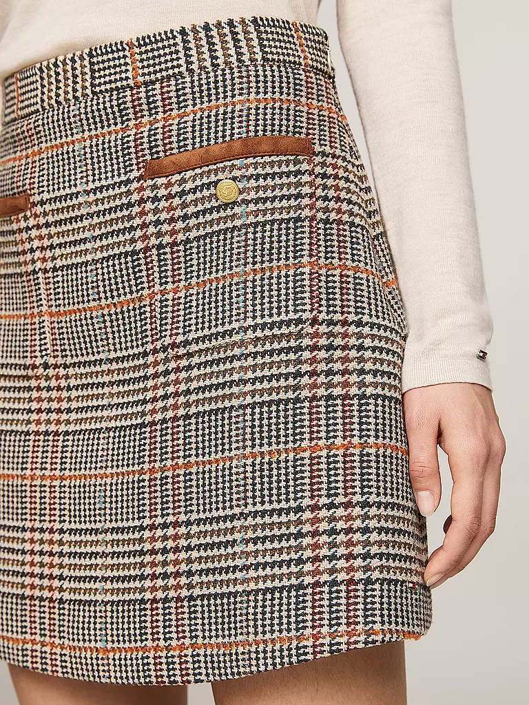 TOMMY HILFIGER | Minirock  | Marrón