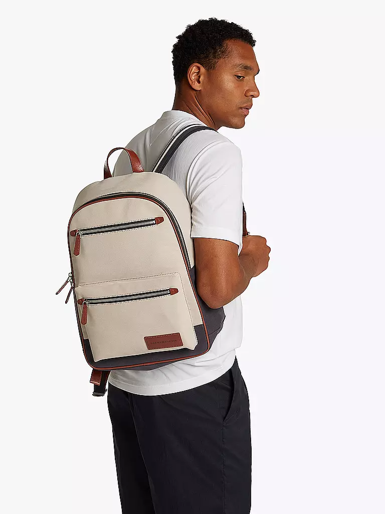 TOMMY HILFIGER | Mochila TH CASUAL | Beige