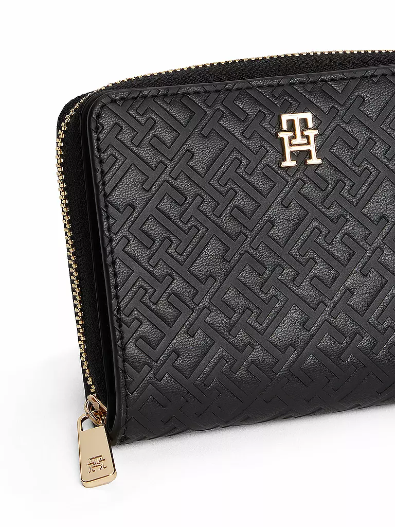 TOMMY HILFIGER | Monedero TH ICON Medium | Negro