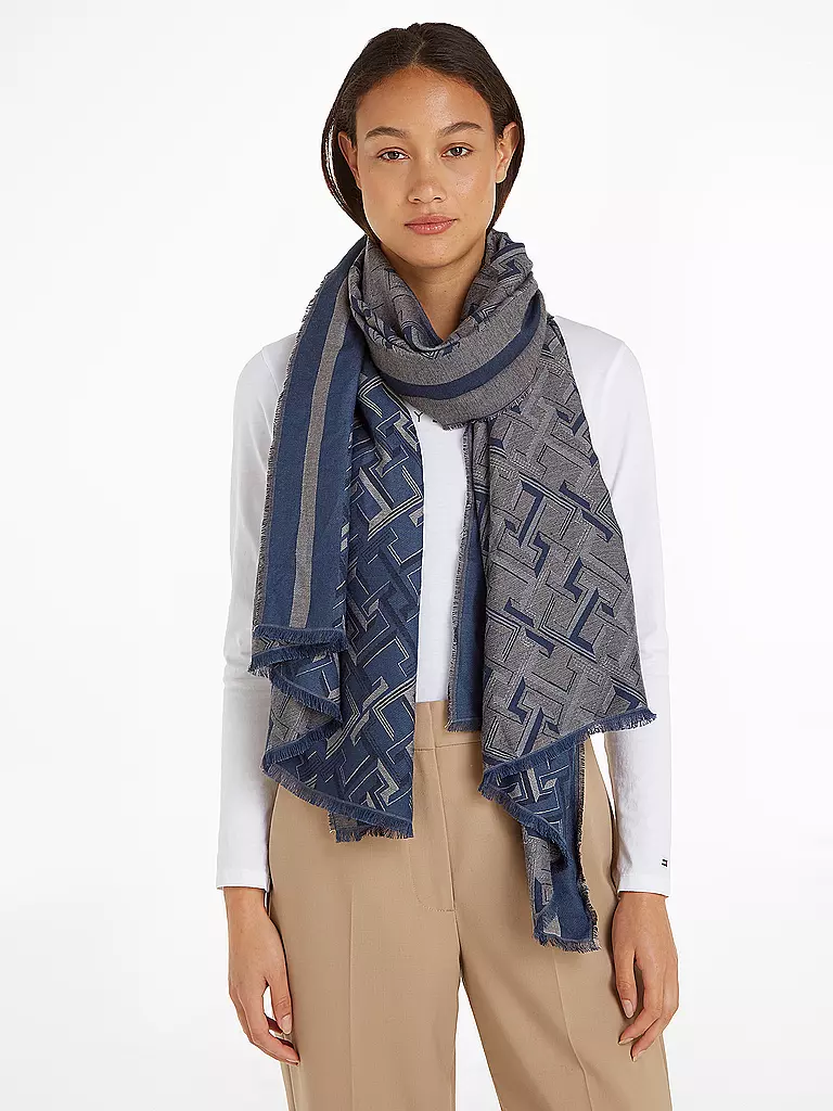 TOMMY HILFIGER | Pañuelo TH DISTINCT | Azul