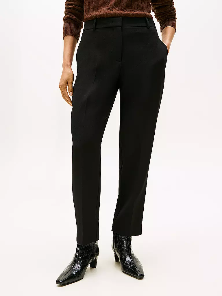 TOMMY HILFIGER | Pantalón de vestir 7/8 | Negro