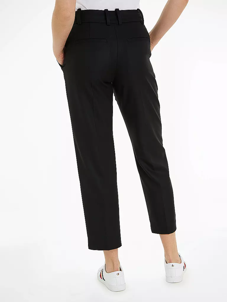 TOMMY HILFIGER | Pantalón de vestir 7/8 | Negro