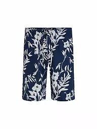 TOMMY HILFIGER | Pantalones cortos de lino HARLEM | Azul oscuro
