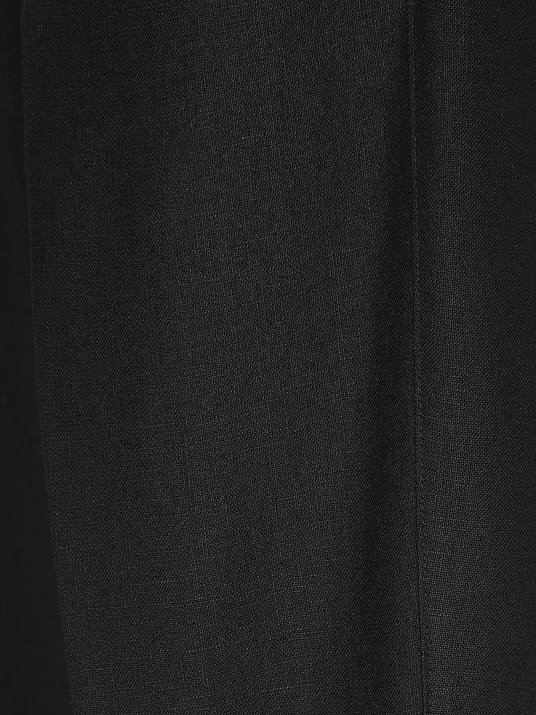 TOMMY HILFIGER | Pantalones de lino corte jogging | Negro