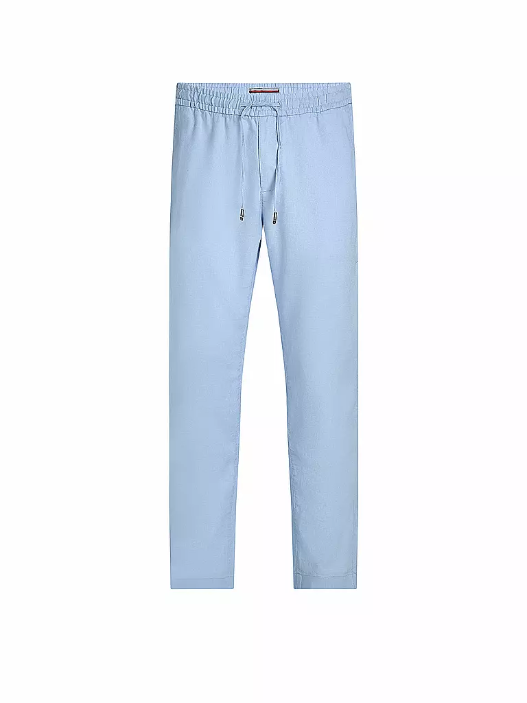 TOMMY HILFIGER | Pantalones de lino SORONA | Azul claro