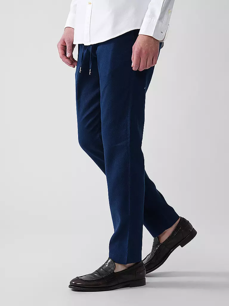 TOMMY HILFIGER | Pantalones de lino SORONA | Azul