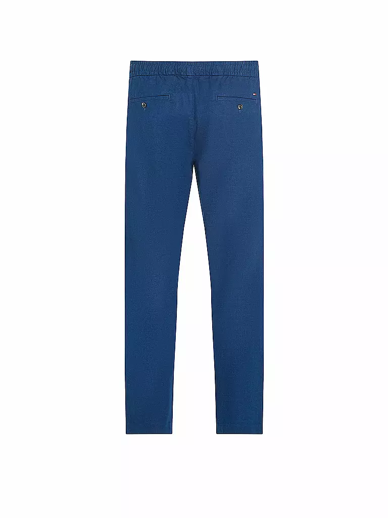 TOMMY HILFIGER | Pantalones de lino SORONA | Azul