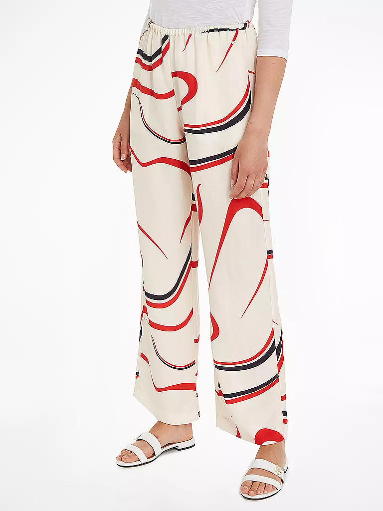 TOMMY HILFIGER | Pantalones Marlene | Blanco